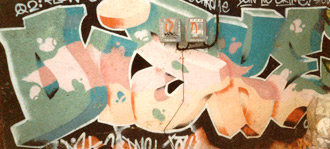 Montreal Graffiti: Piece by DISKE