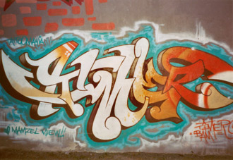 Montreal Graffiti: Piece by Timer, 2003 Montreal Graffiti: Piece by Timer, 2003