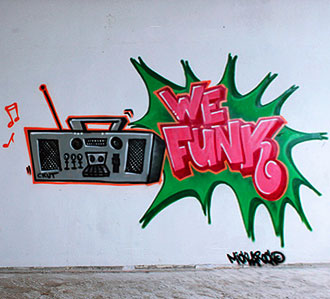 Graffiti in Amsterdam by Mickey (2010)