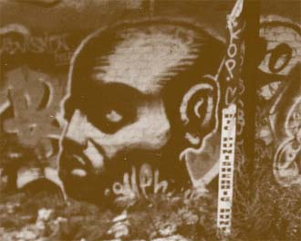 Montreal Graffiti: Piece by Omen on St-Laurent near Sherbrooke