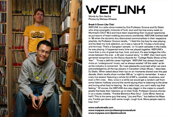 WEFUNK article