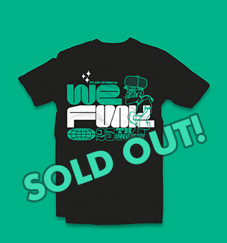WEFUNK's new t-shirt now on sale!